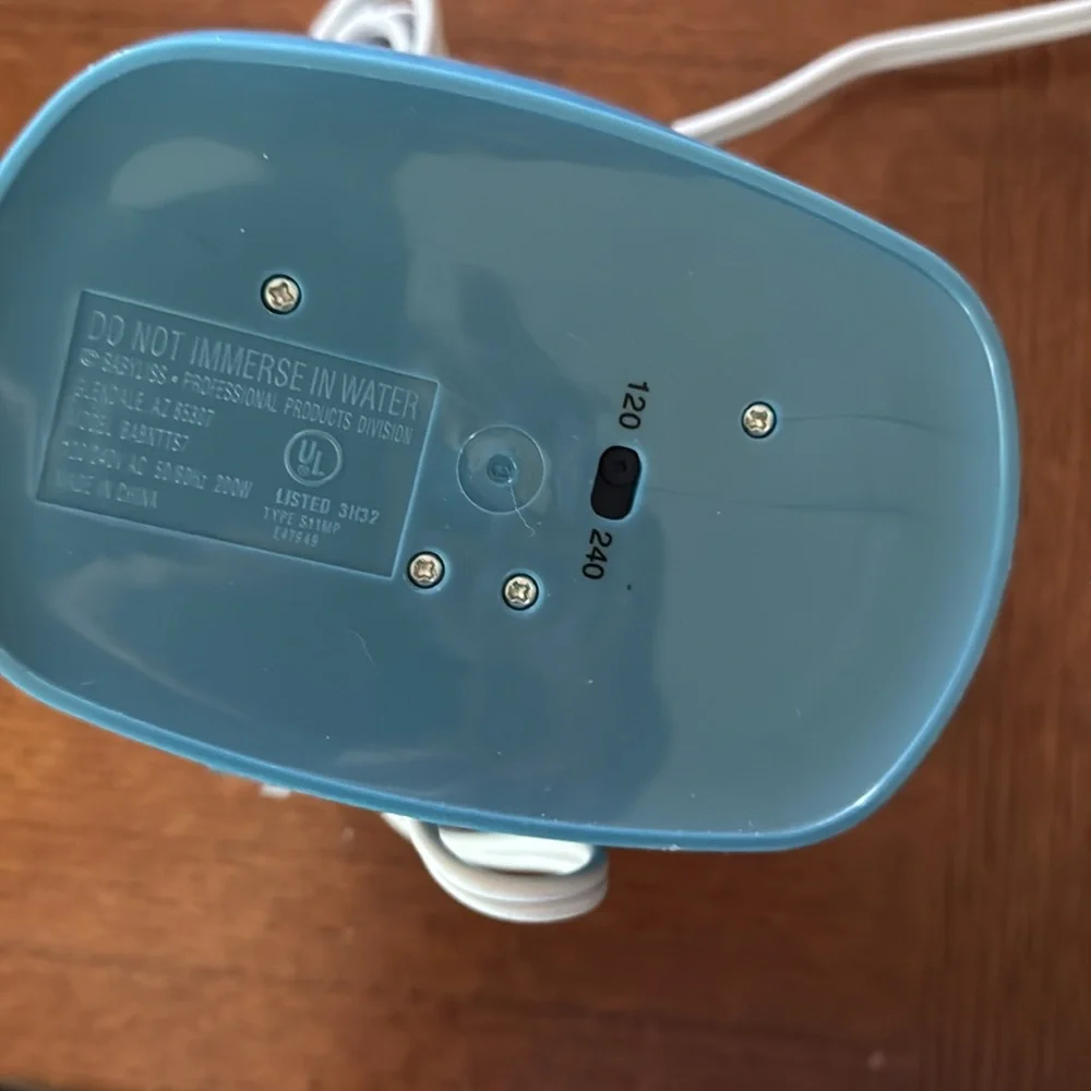 BaByliss Nano Titanium Hair Rollers - Blue and White - Picture 3 of 3